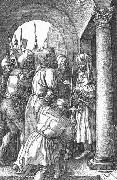 Albrecht Durer Christ before Pilate oil